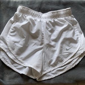 White Nike Shorts